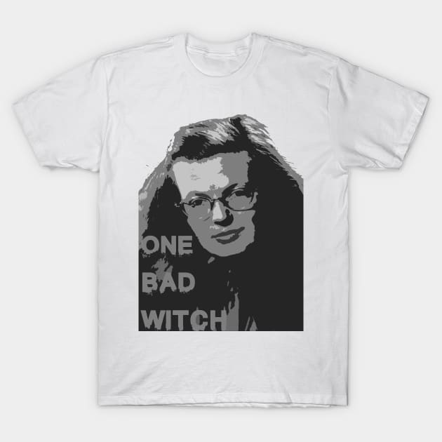 Shirley Jackson - One Bad Witch T-Shirt by ScreamKingsPod